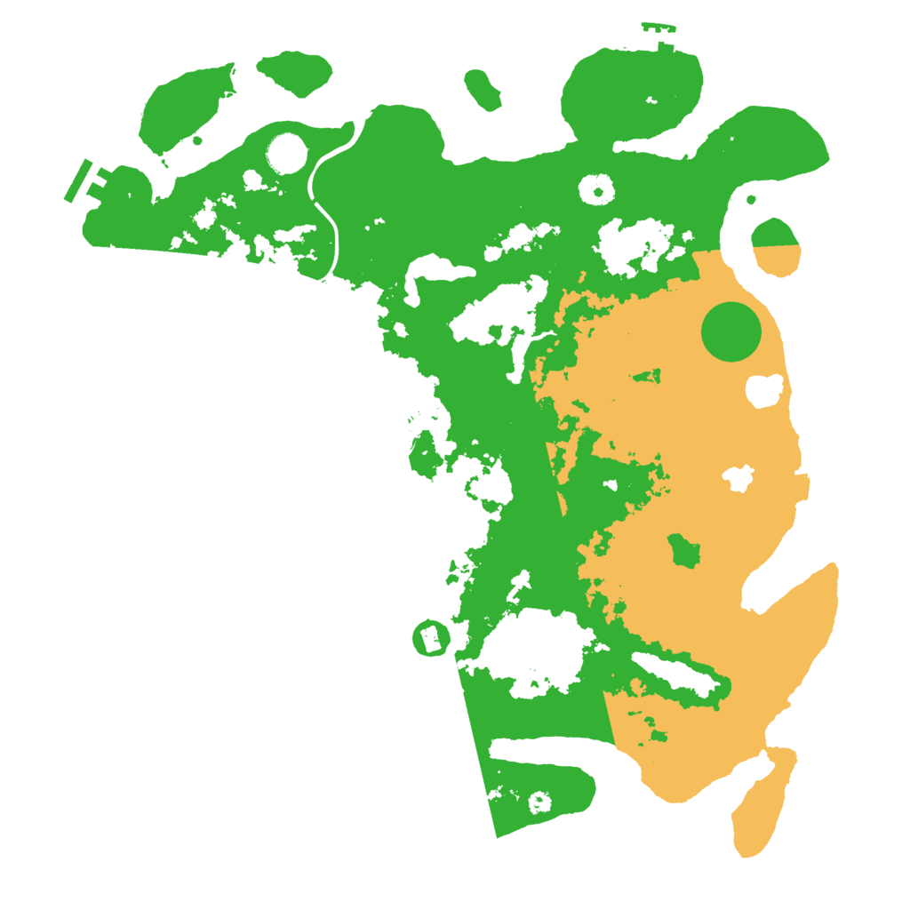 Biome Rust Map: Procedural Map, Size: 4000, Seed: 857223584