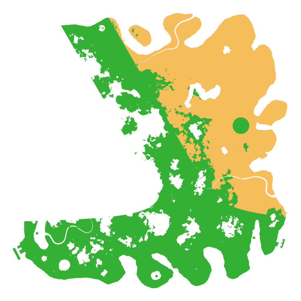 Biome Rust Map: Procedural Map, Size: 4800, Seed: 2107094799