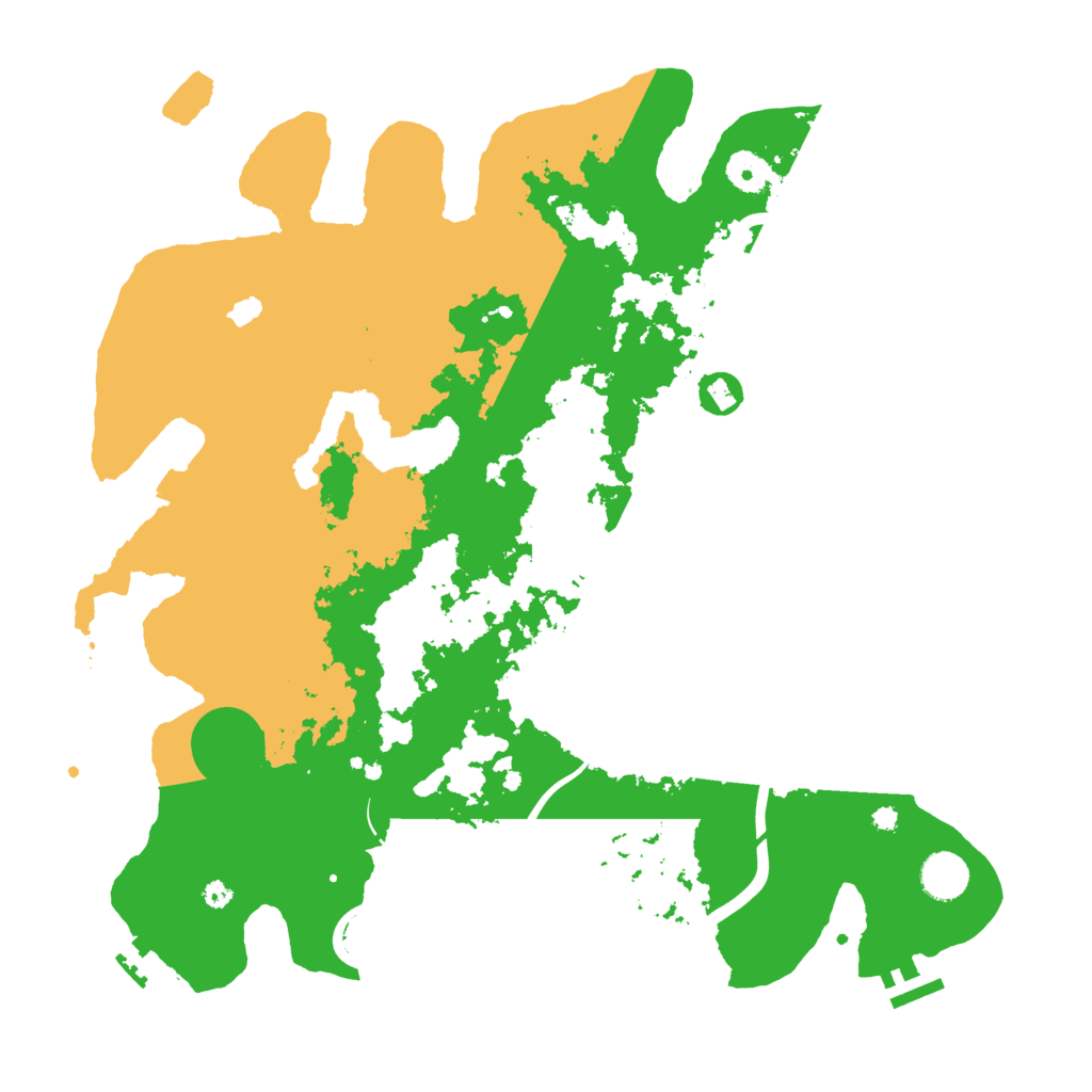 Biome Rust Map: Procedural Map, Size: 4000, Seed: 1910439962