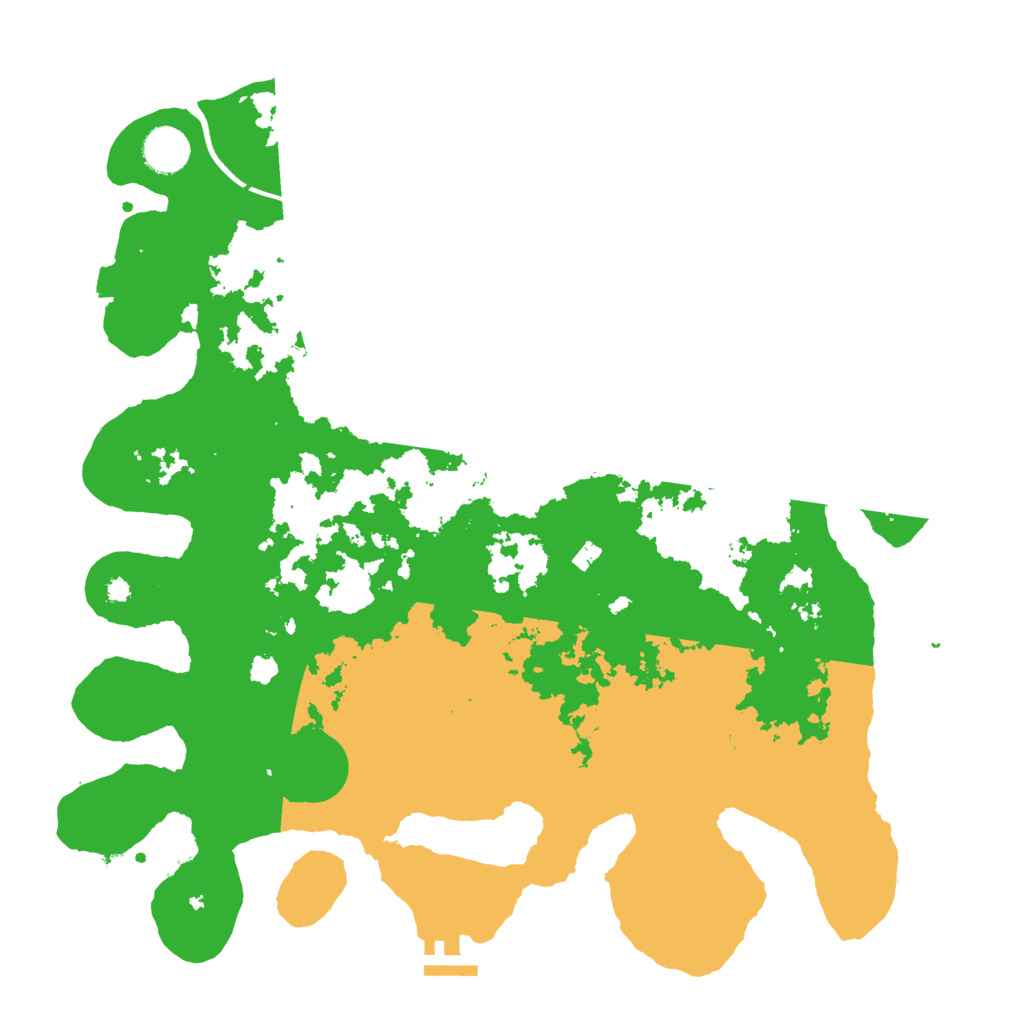 Biome Rust Map: Procedural Map, Size: 3850, Seed: 634196