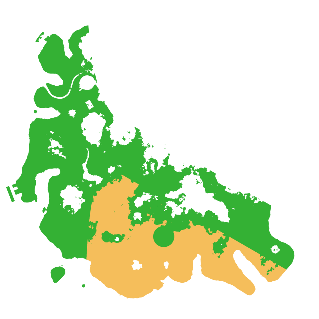 Biome Rust Map: Procedural Map, Size: 4000, Seed: 383681815