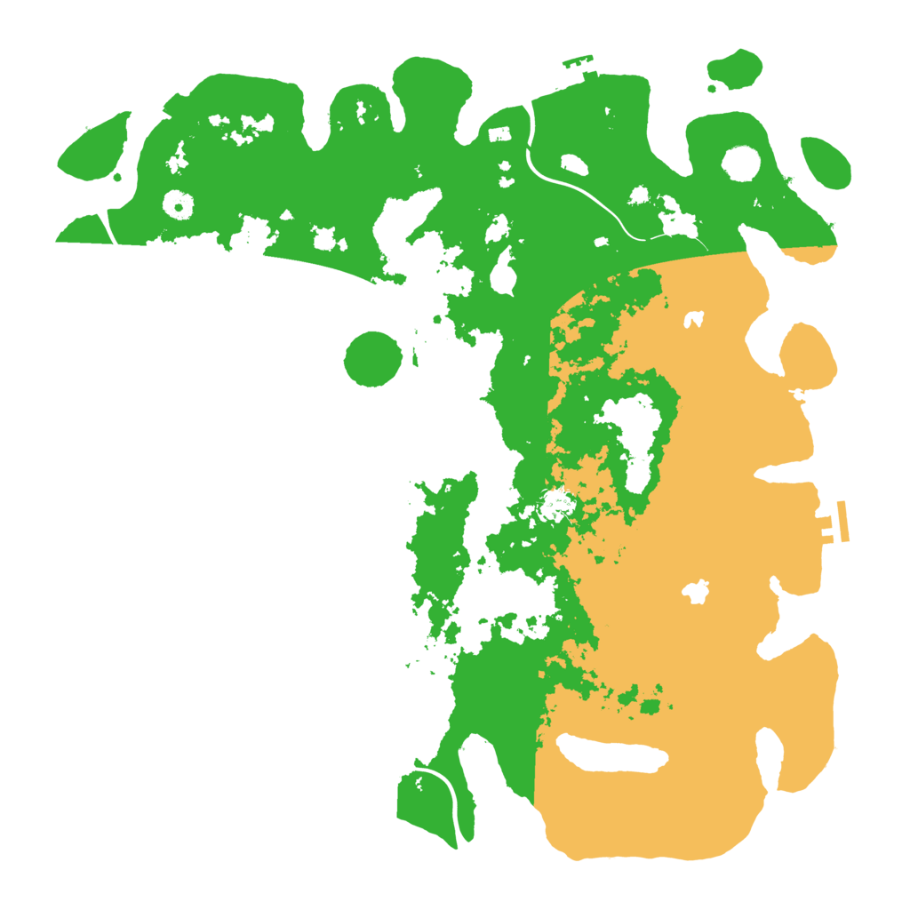 Biome Rust Map: Procedural Map, Size: 4500, Seed: 404153424