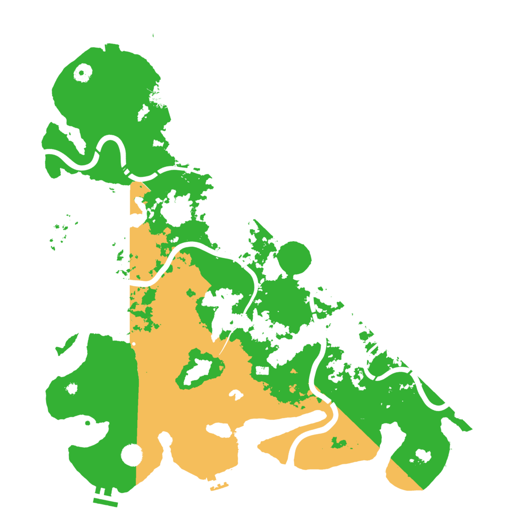 Biome Rust Map: Procedural Map, Size: 4250, Seed: 2024088481