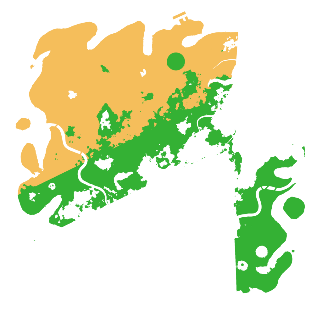 Biome Rust Map: Procedural Map, Size: 4750, Seed: 403409