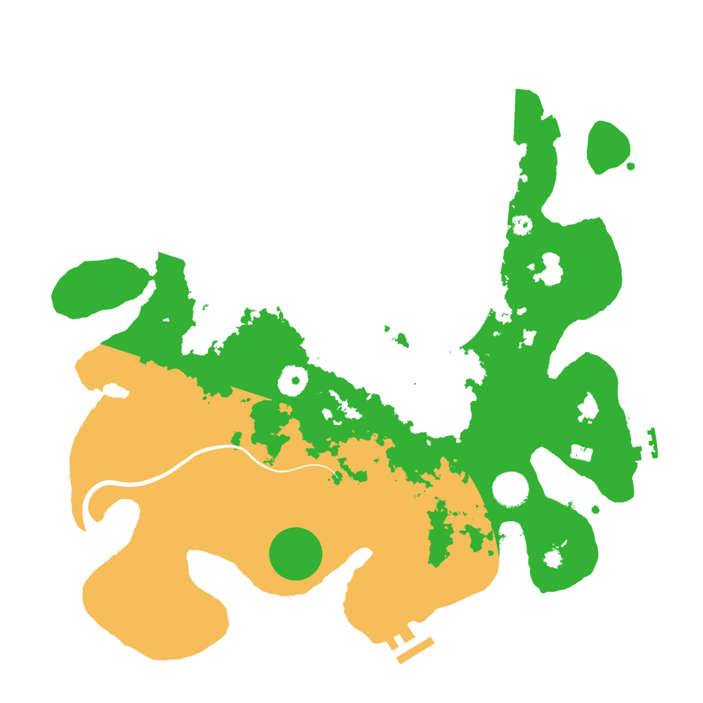 Biome Rust Map: Procedural Map, Size: 3500, Seed: 226670769
