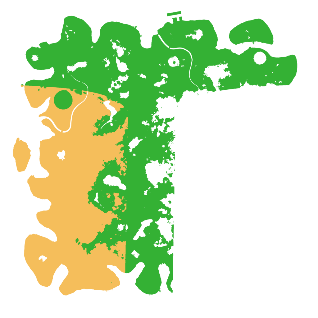 Biome Rust Map: Procedural Map, Size: 4500, Seed: 45765647