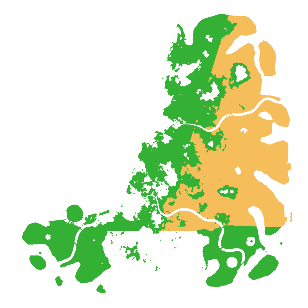 Biome Rust Map: Procedural Map, Size: 5000, Seed: 1833090219