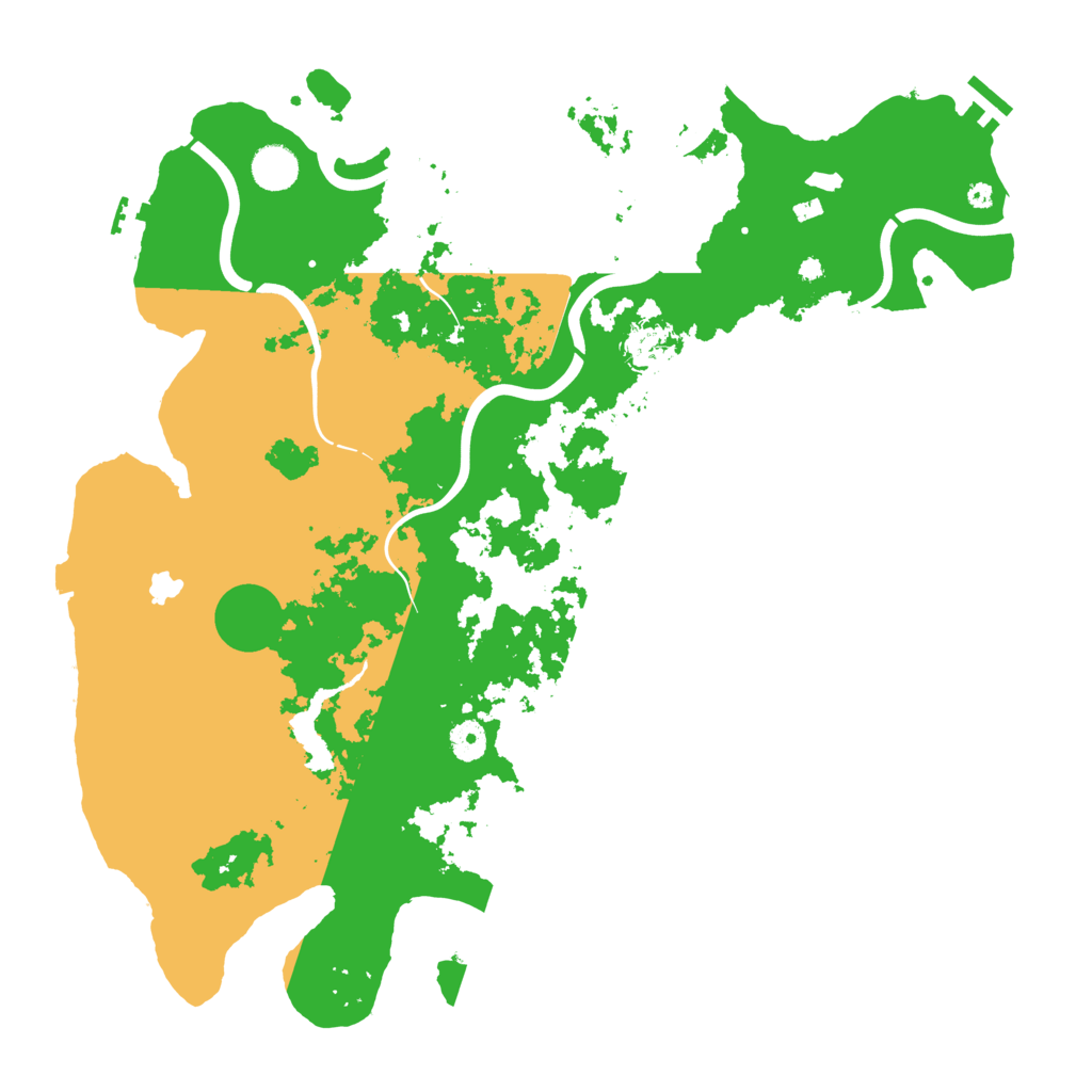 Biome Rust Map: Procedural Map, Size: 4250, Seed: 814499583