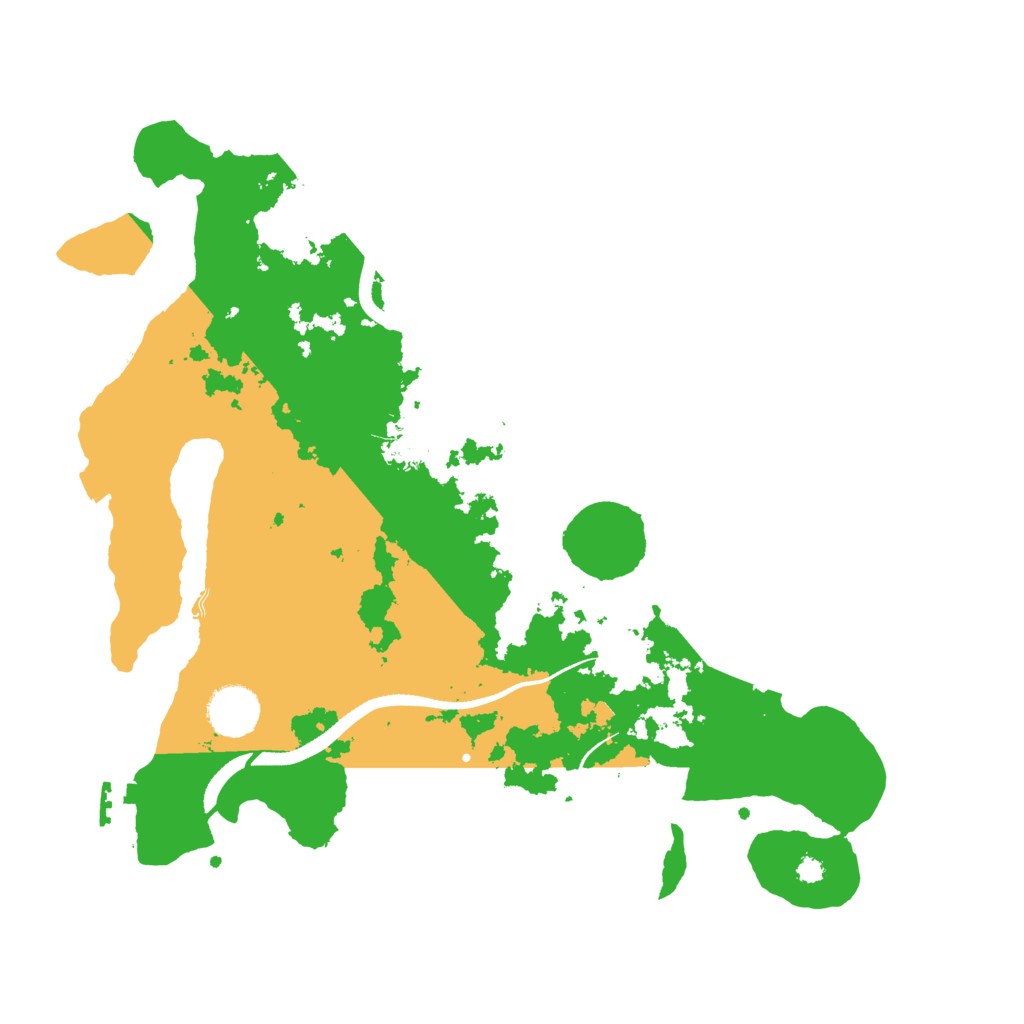 Biome Rust Map: Procedural Map, Size: 3500, Seed: 1894547347