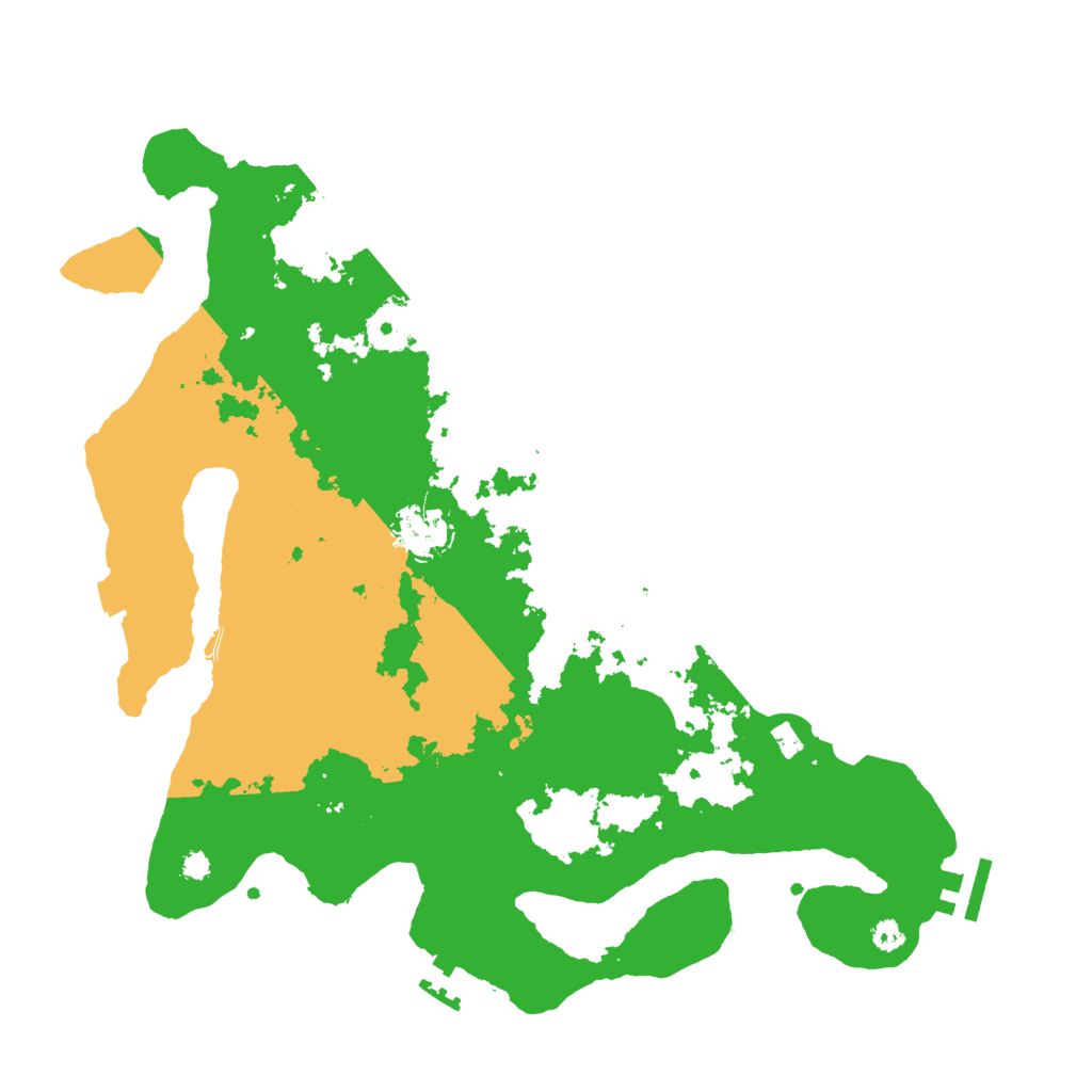 Biome Rust Map: Procedural Map, Size: 3500, Seed: 1894547347