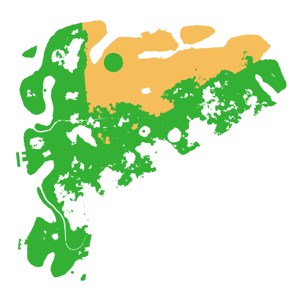 Biome Rust Map: Procedural Map, Size: 4250, Seed: 35369420