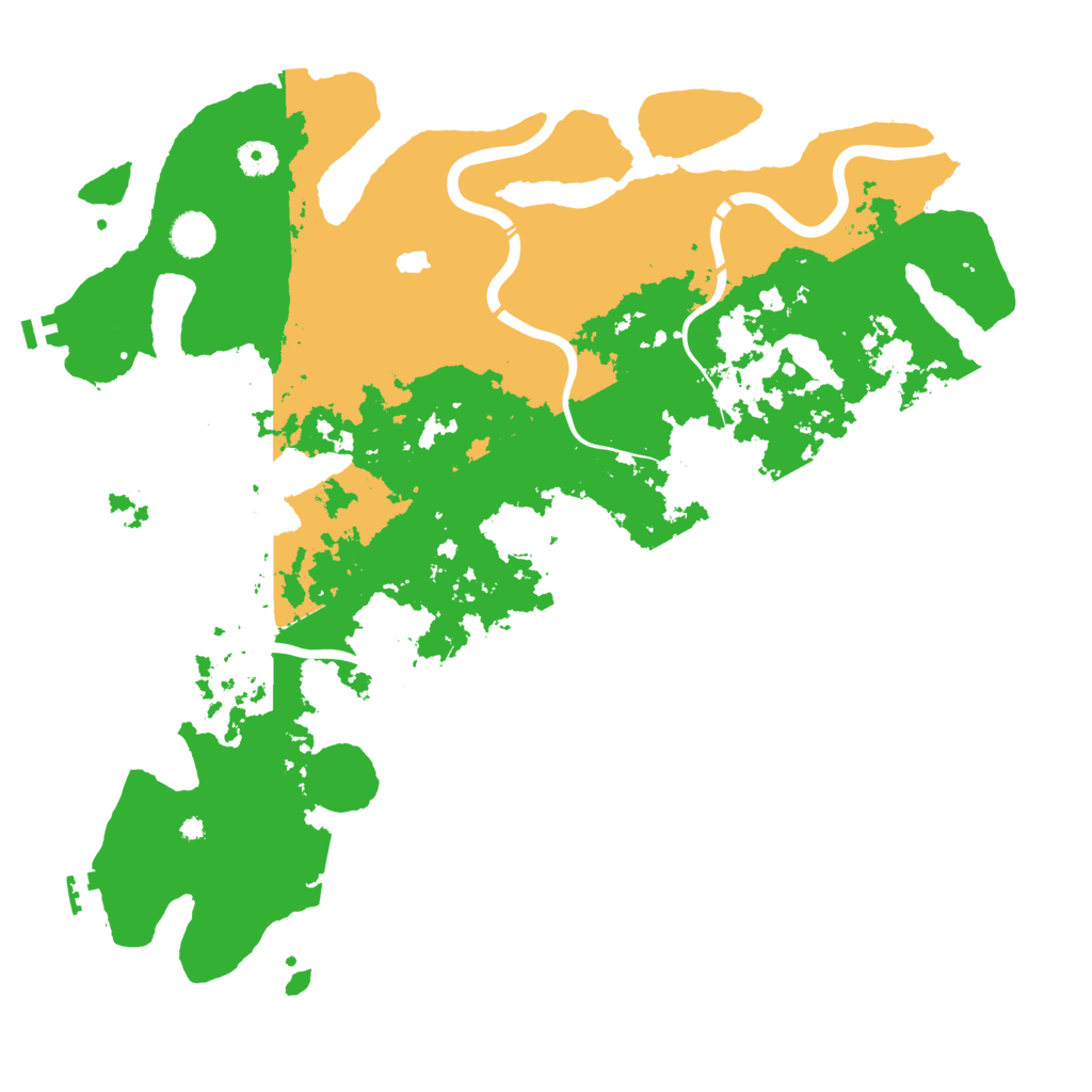 Biome Rust Map: Procedural Map, Size: 4250, Seed: 35369420