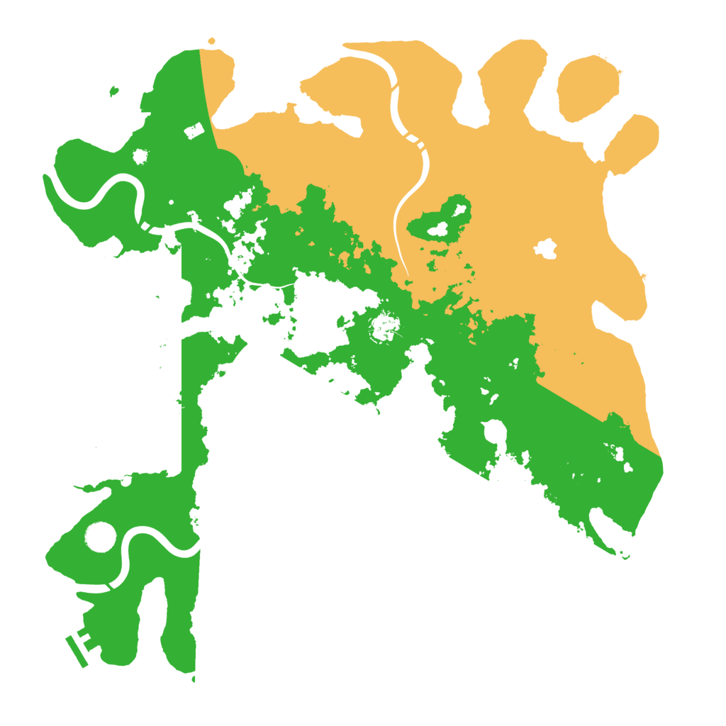 Biome Rust Map: Procedural Map, Size: 4250, Seed: 1067515465