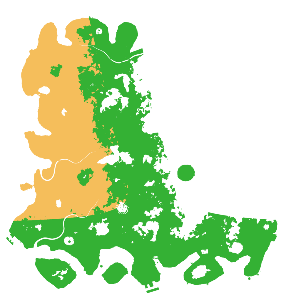 Biome Rust Map: Procedural Map, Size: 4800, Seed: 1432522174