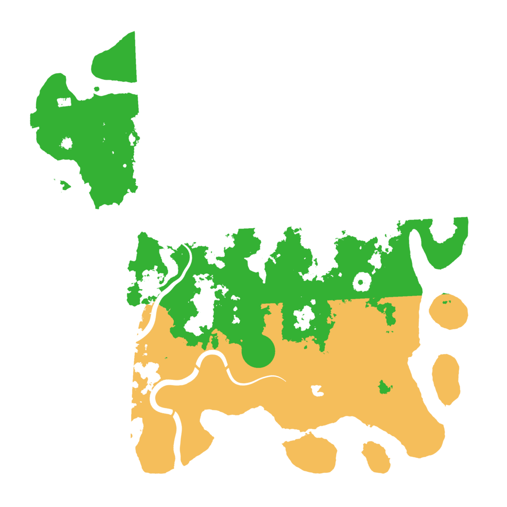 Biome Rust Map: Procedural Map, Size: 4000, Seed: 819353461
