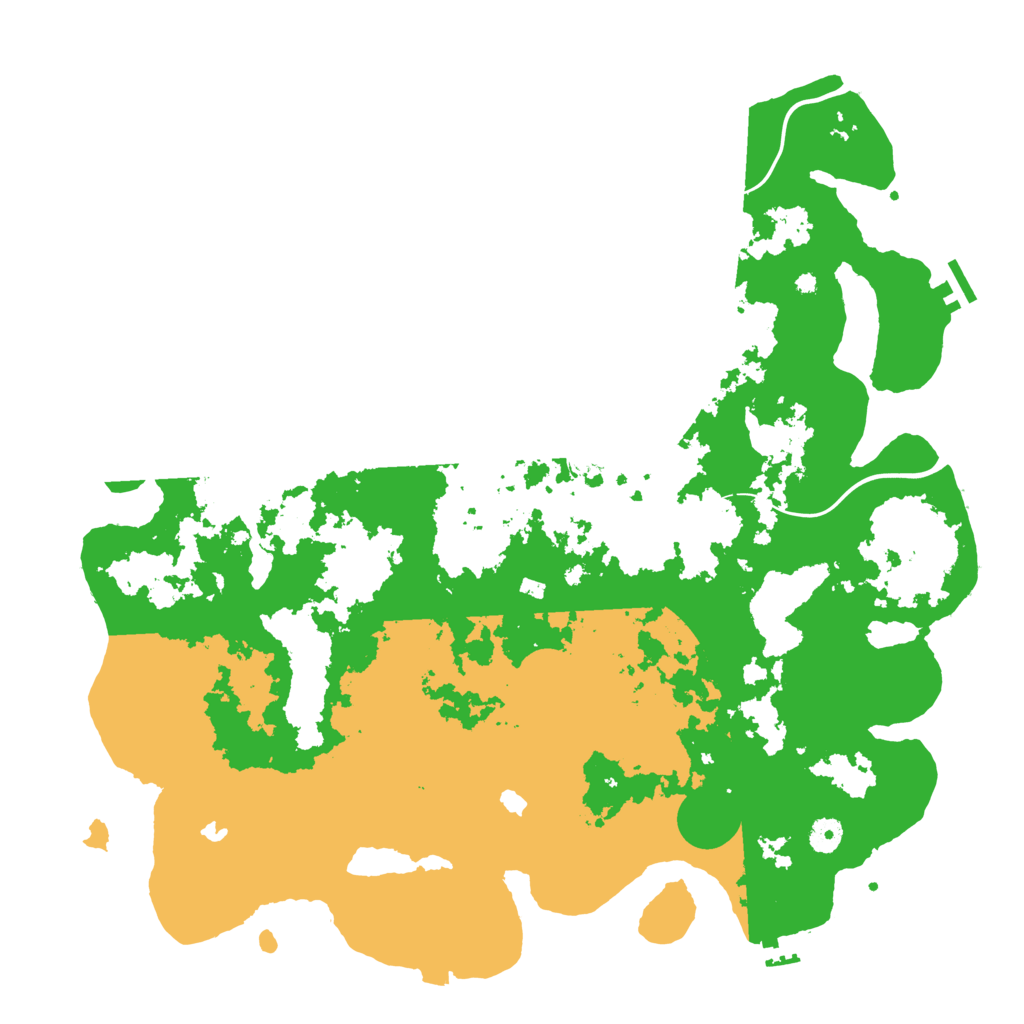 Biome Rust Map: Procedural Map, Size: 4500, Seed: 1894750549