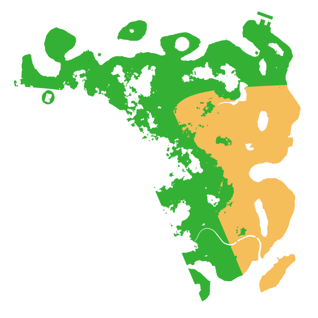 Biome Rust Map: Procedural Map, Size: 4000, Seed: 98593606