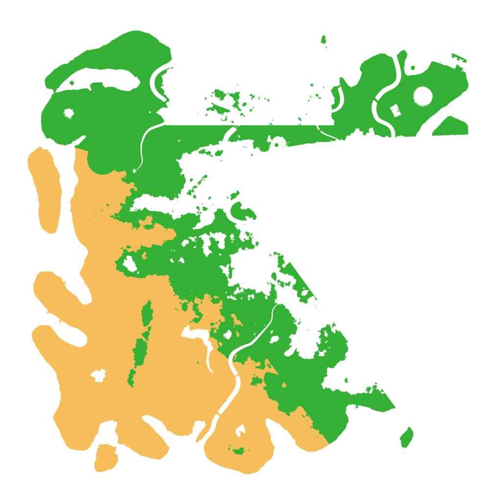 Biome Rust Map: Procedural Map, Size: 4615, Seed: 1894740549