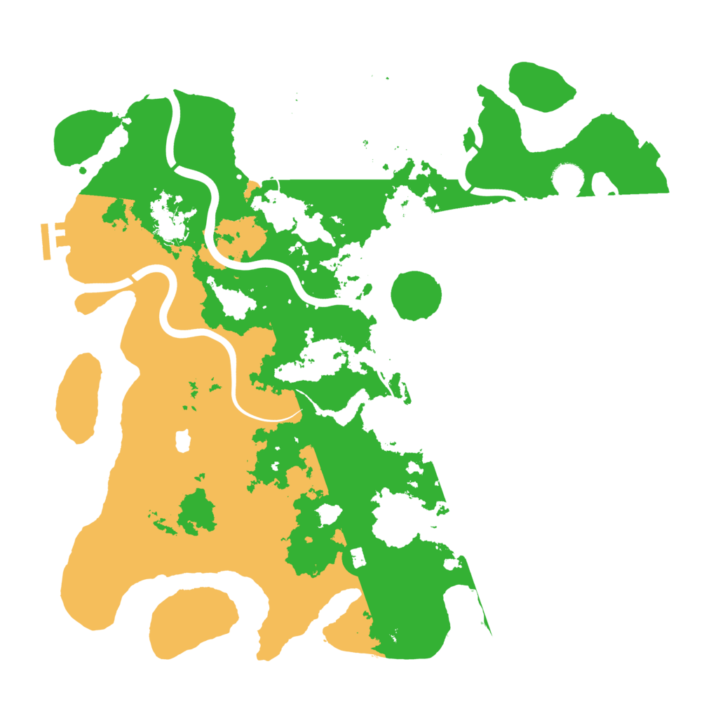 Biome Rust Map: Procedural Map, Size: 4000, Seed: 1437252566