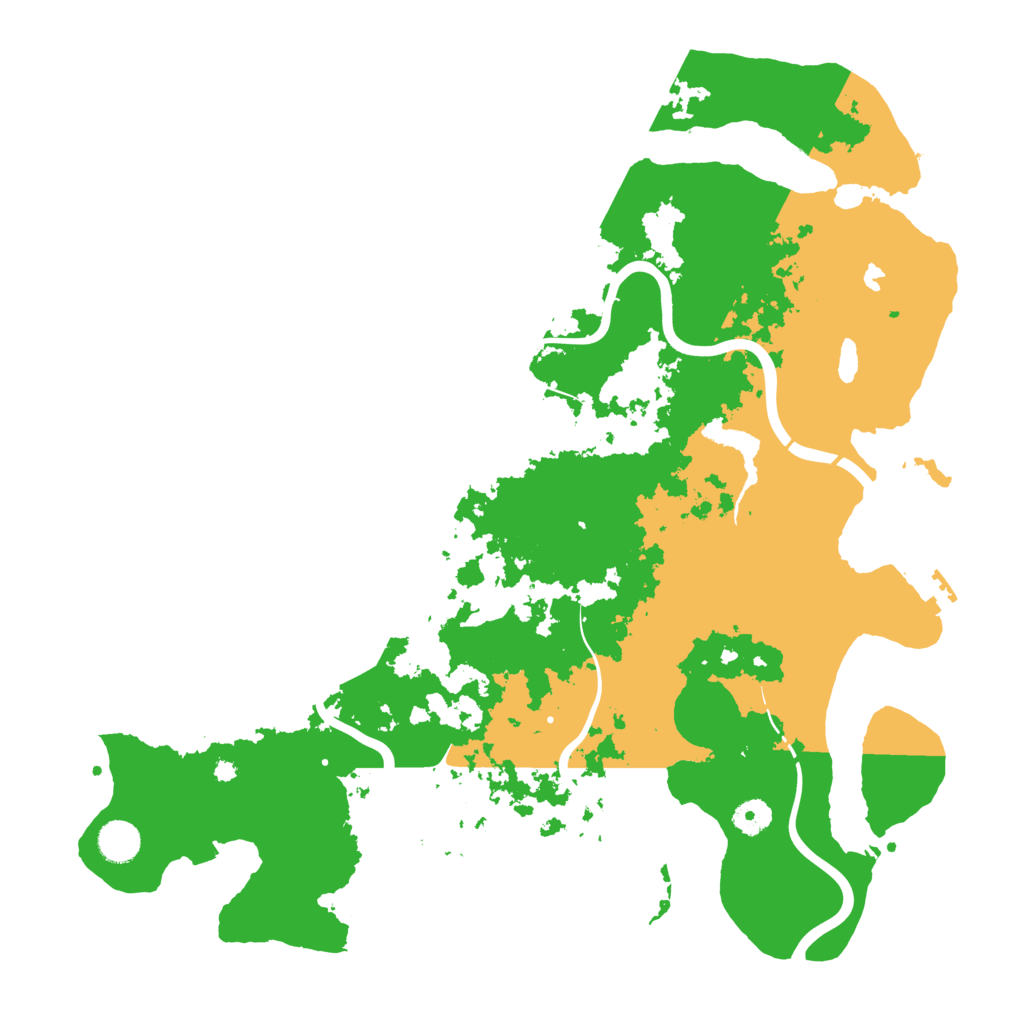 Biome Rust Map: Procedural Map, Size: 4250, Seed: 1852009074