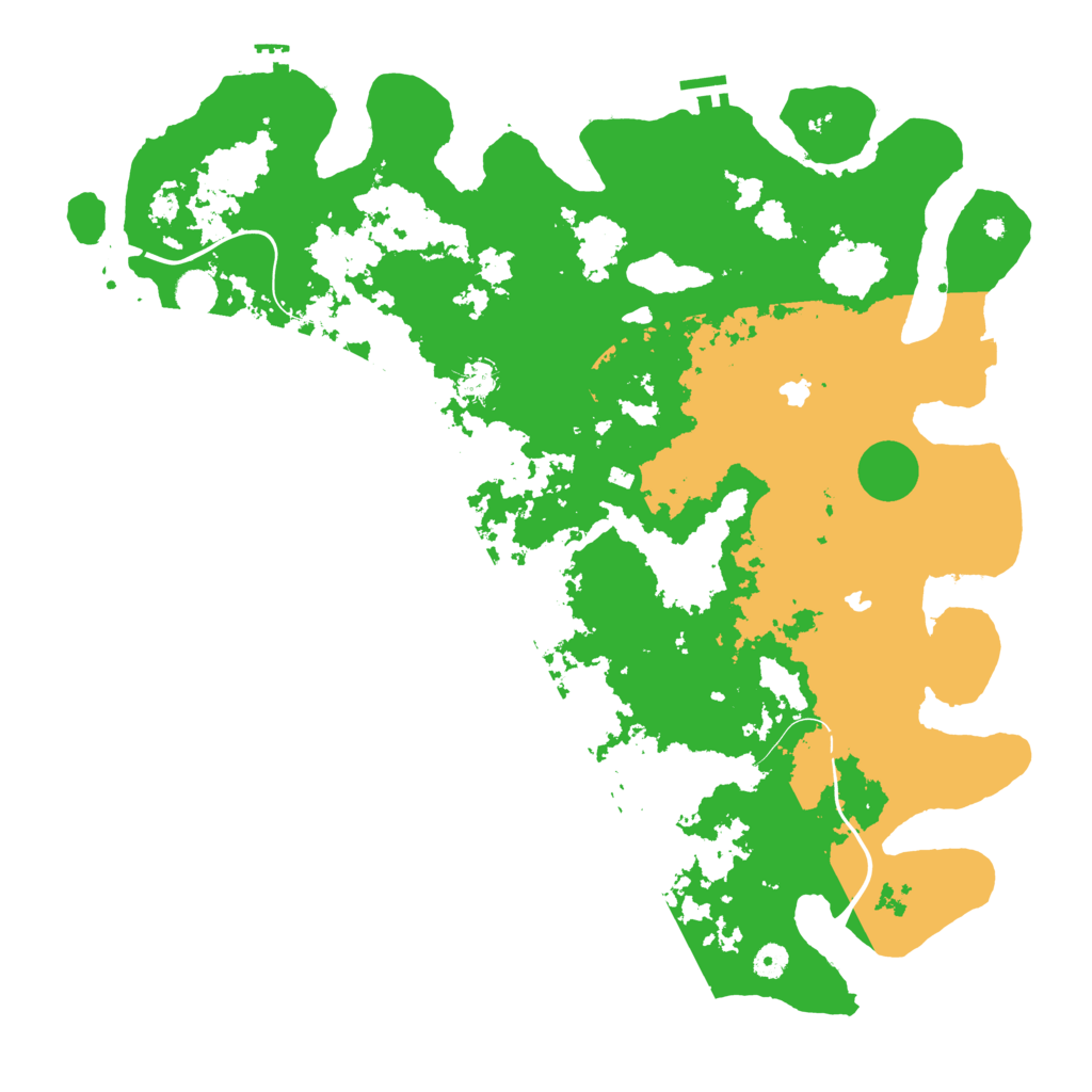Biome Rust Map: Procedural Map, Size: 4750, Seed: 469852686