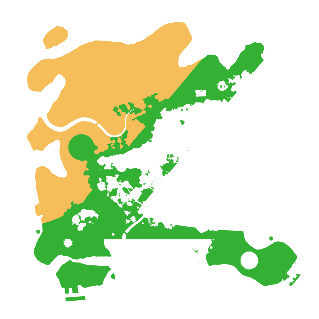 Biome Rust Map: Procedural Map, Size: 3250, Seed: 1125494602
