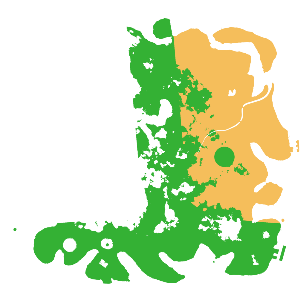 Biome Rust Map: Procedural Map, Size: 4000, Seed: 982366163