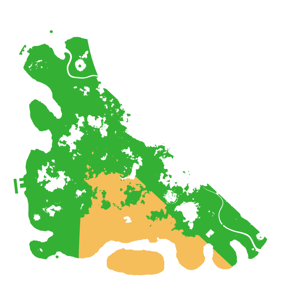 Biome Rust Map: Procedural Map, Size: 4000, Seed: 1074838970