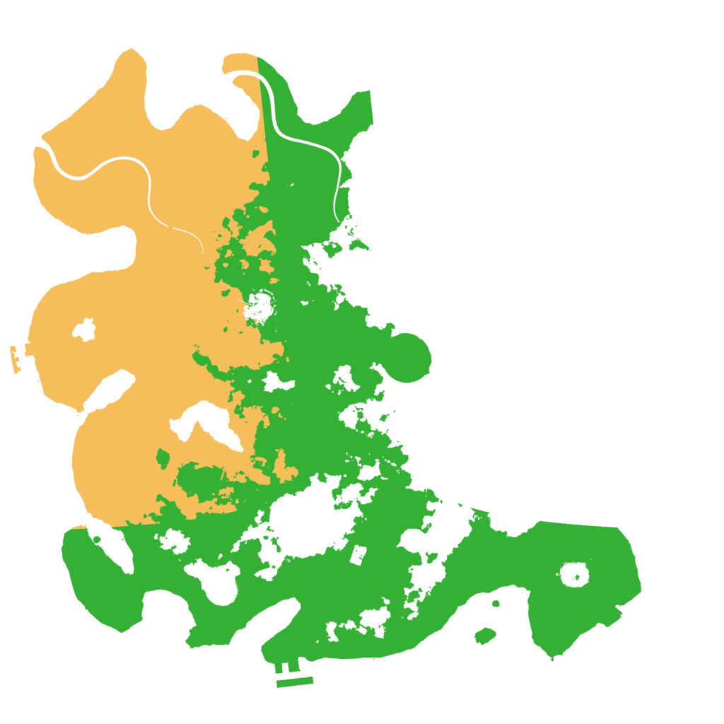 Biome Rust Map: Procedural Map, Size: 4000, Seed: 1523411261