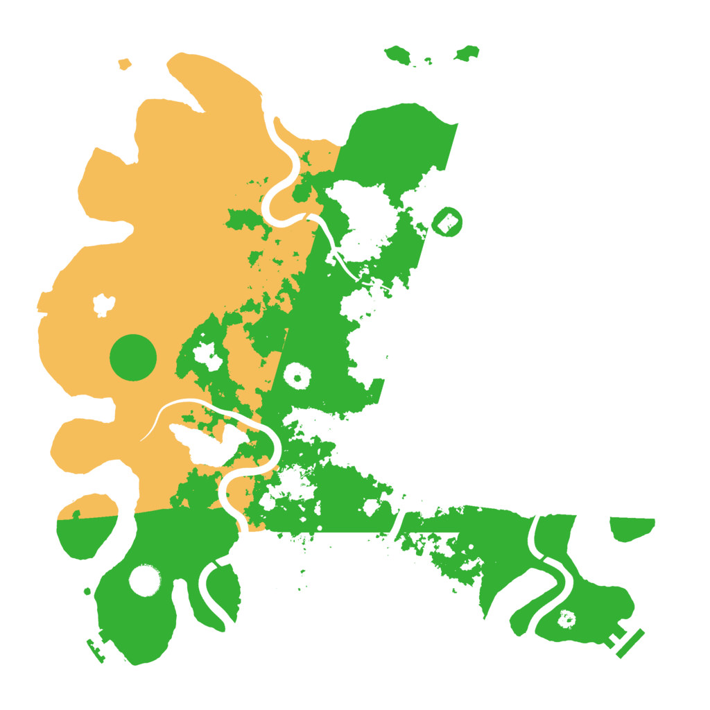 Biome Rust Map: Procedural Map, Size: 4000, Seed: 151472613