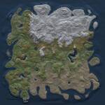 Thumbnail Rust Map: Procedural Map, Size: 5000, Seed: 71936581, 17 Monuments
