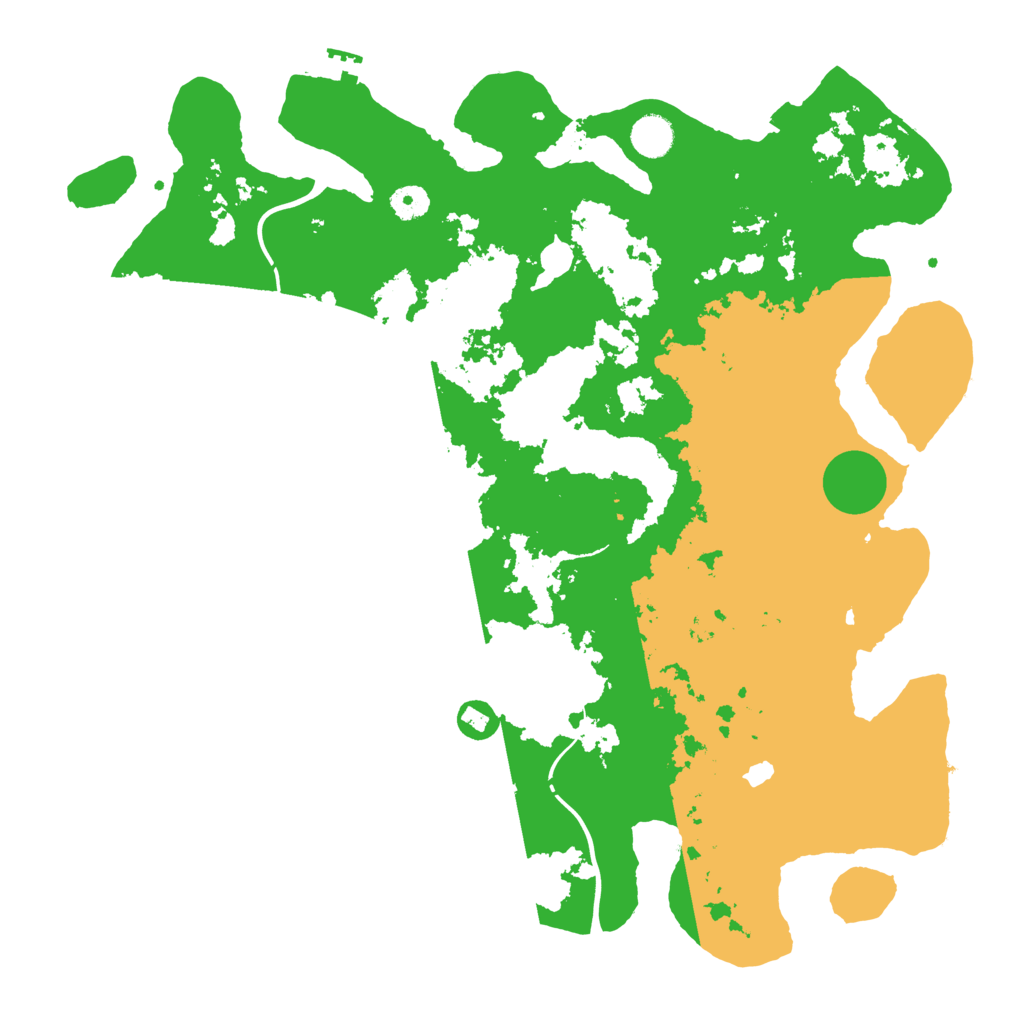 Biome Rust Map: Procedural Map, Size: 4250, Seed: 240179168