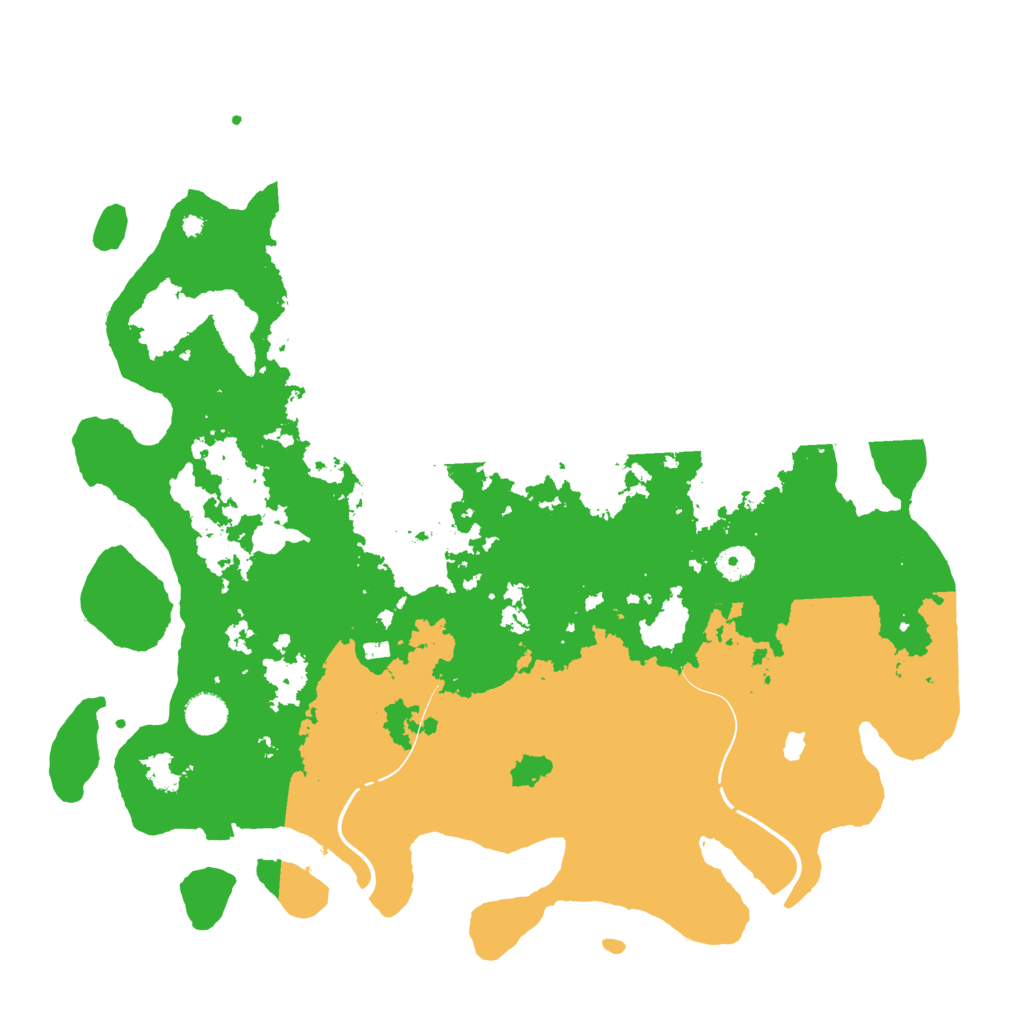 Biome Rust Map: Procedural Map, Size: 4300, Seed: 1322352178