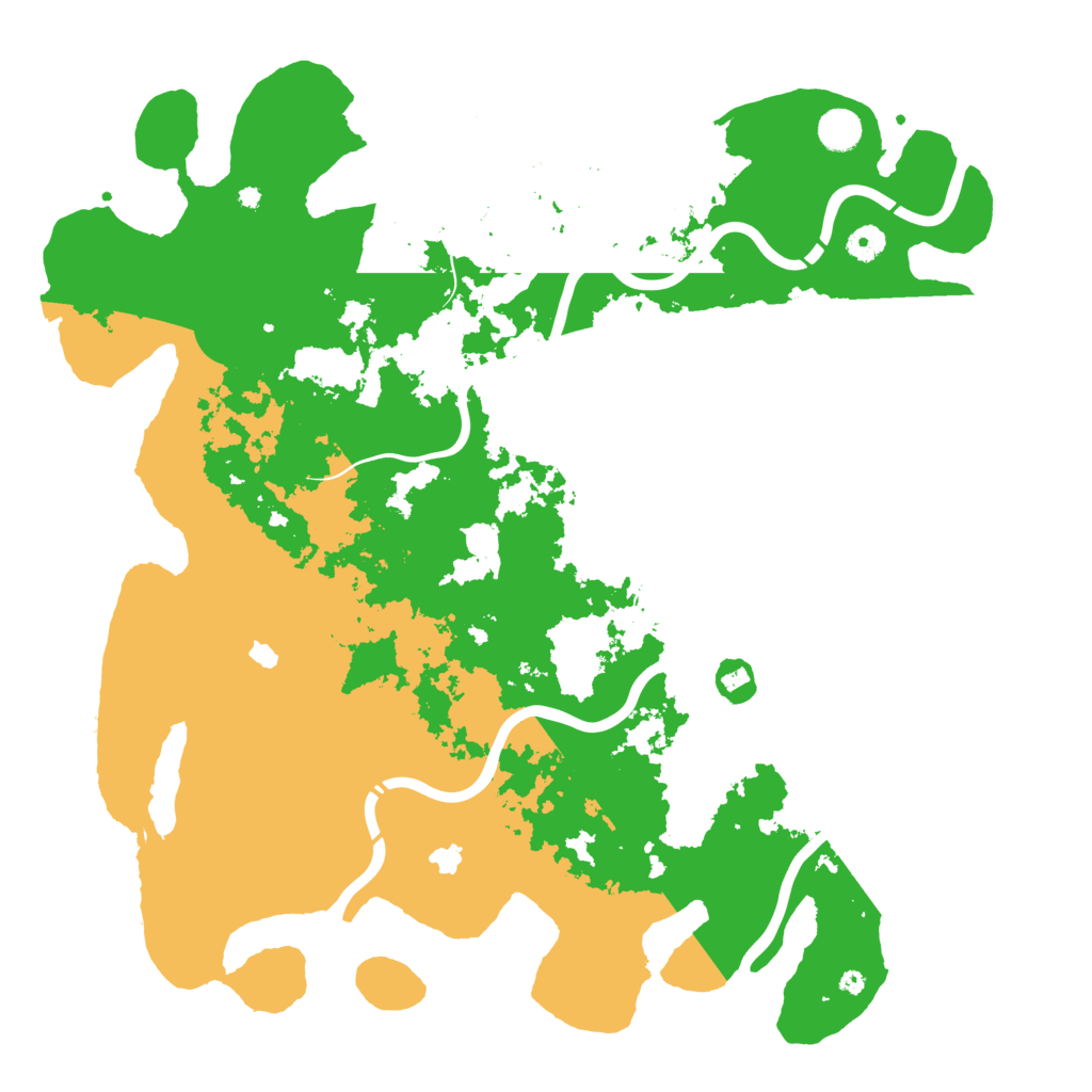 Biome Rust Map: Procedural Map, Size: 4500, Seed: 1949026307