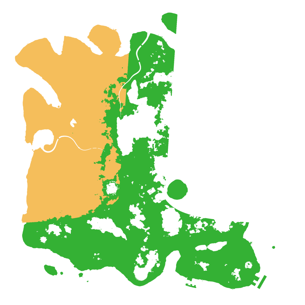 Biome Rust Map: Procedural Map, Size: 4250, Seed: 187394727