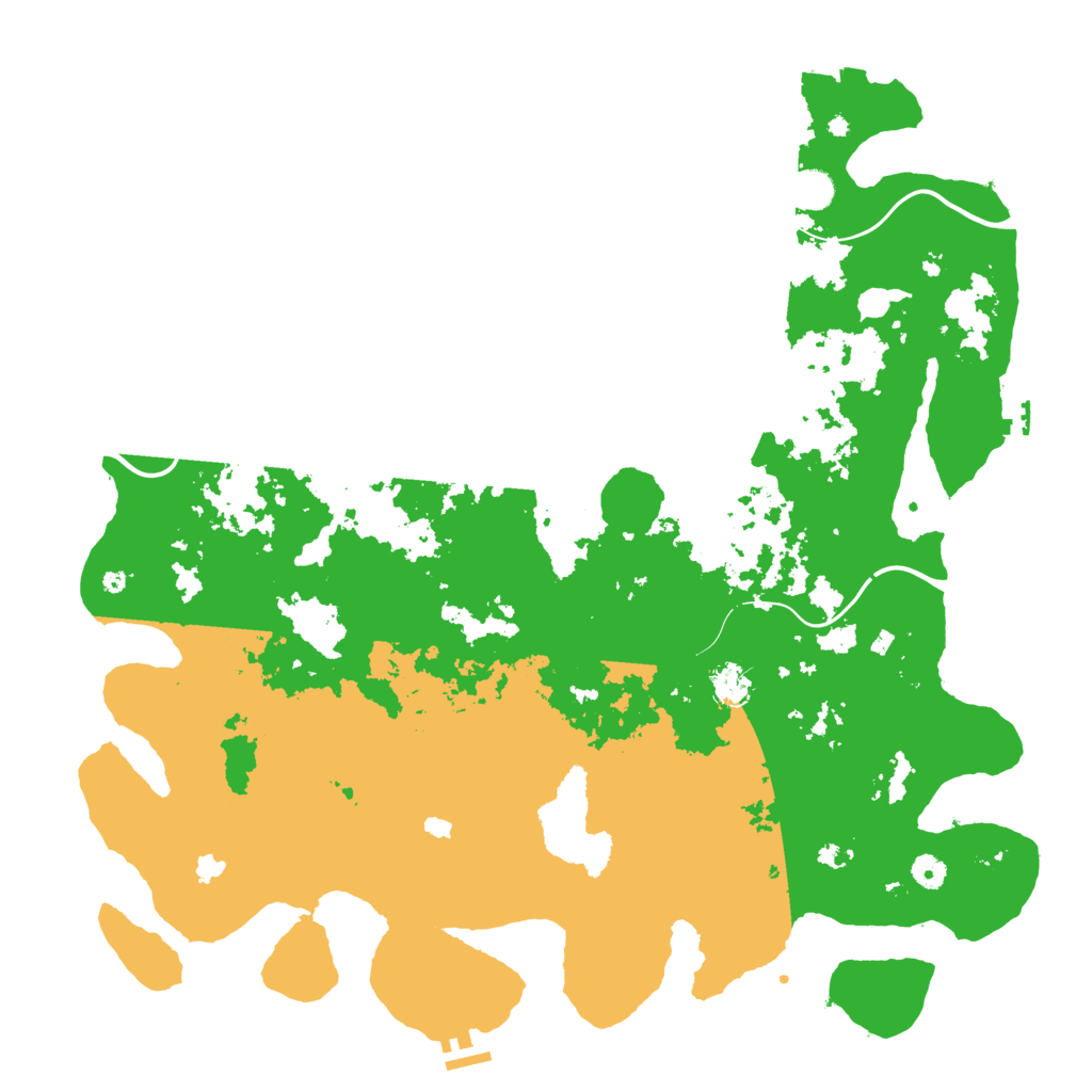 Biome Rust Map: Procedural Map, Size: 4800, Seed: 1754538625