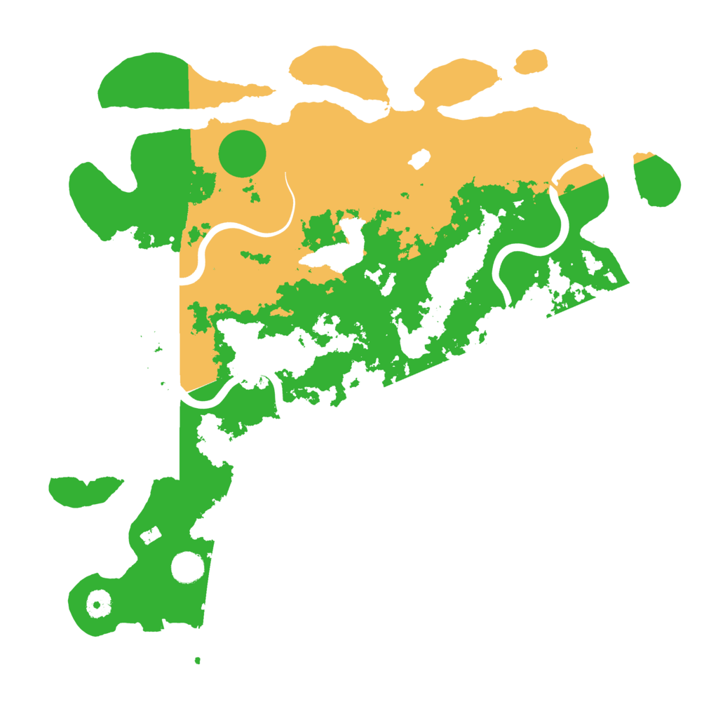 Biome Rust Map: Procedural Map, Size: 4000, Seed: 530927