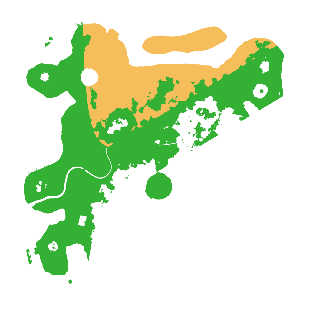 Biome Rust Map: Procedural Map, Size: 3200, Seed: 8767567