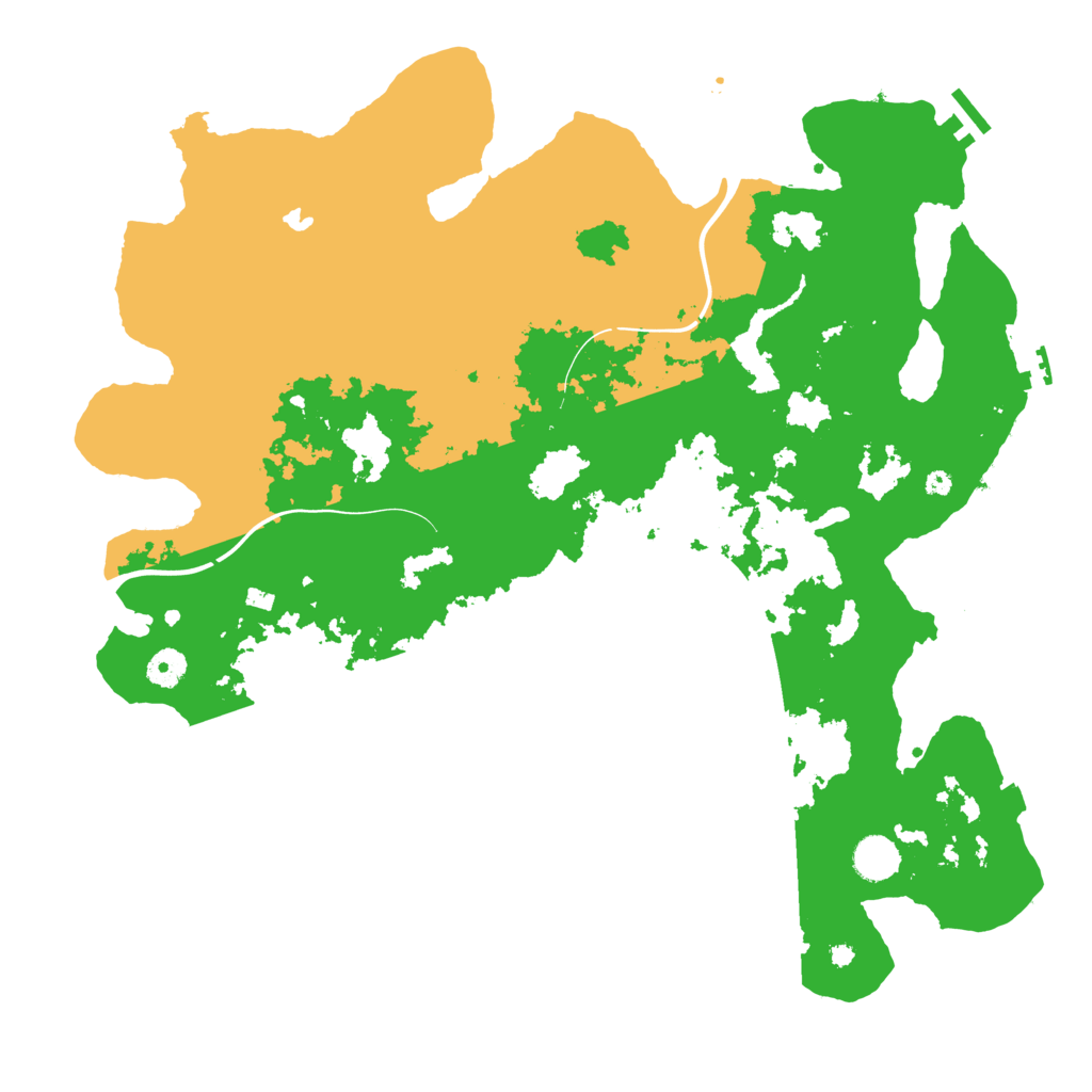 Biome Rust Map: Procedural Map, Size: 4250, Seed: 946787694