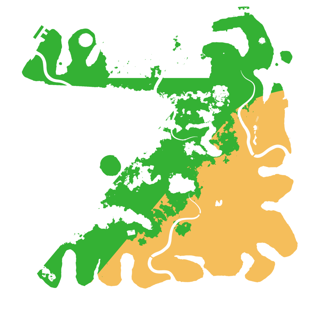 Biome Rust Map: Procedural Map, Size: 4250, Seed: 1179656522