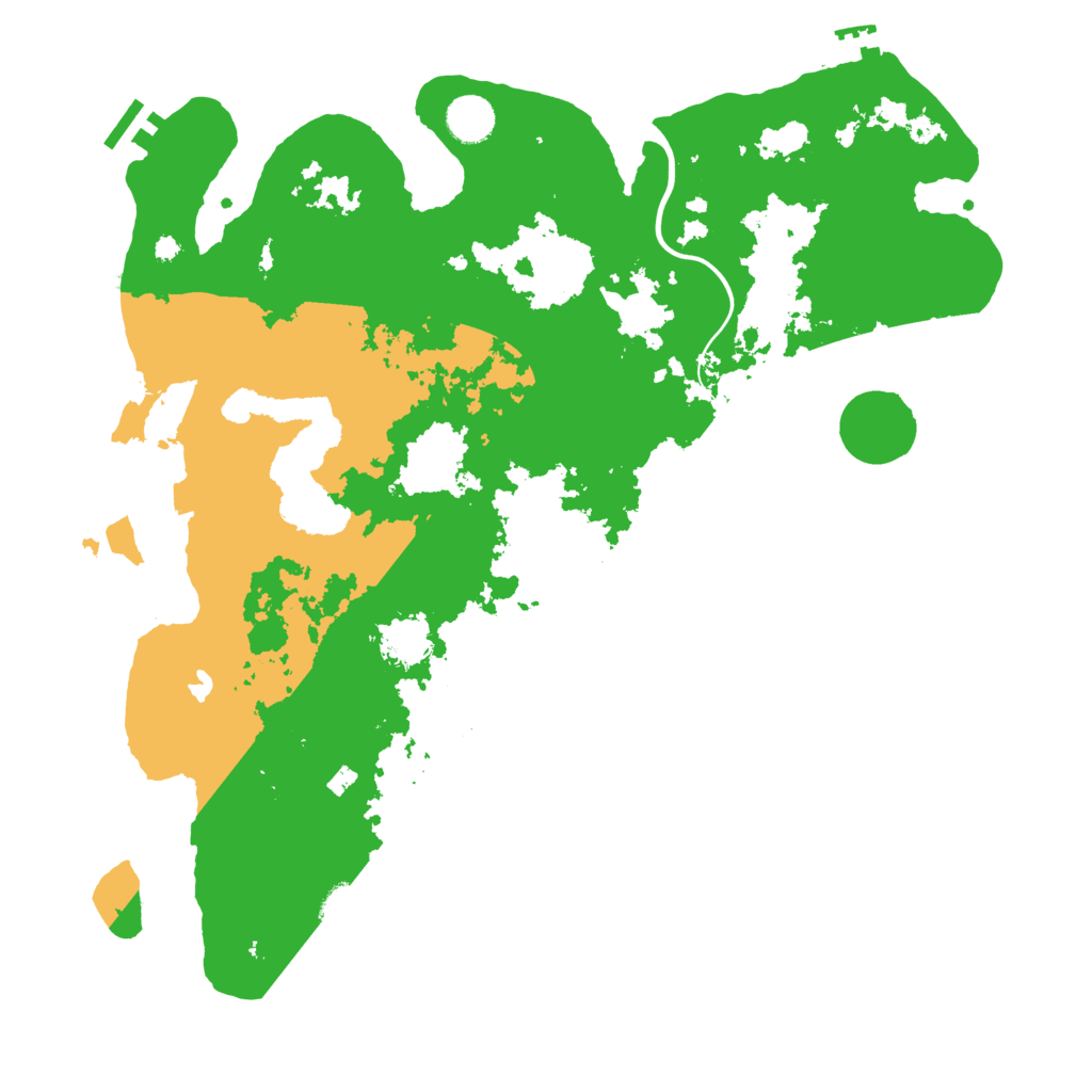 Biome Rust Map: Procedural Map, Size: 4000, Seed: 1390294390