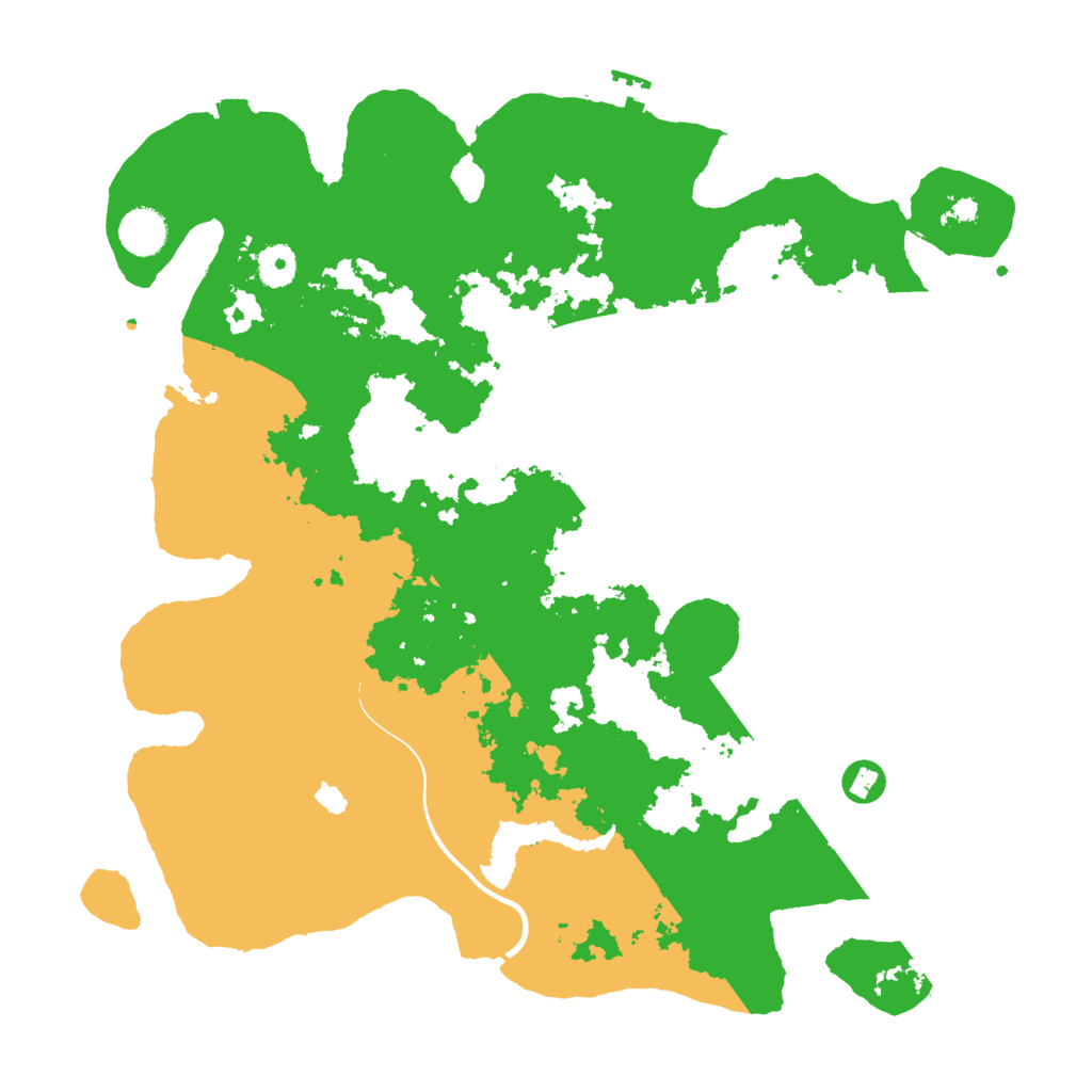 Biome Rust Map: Procedural Map, Size: 4000, Seed: 2036563930