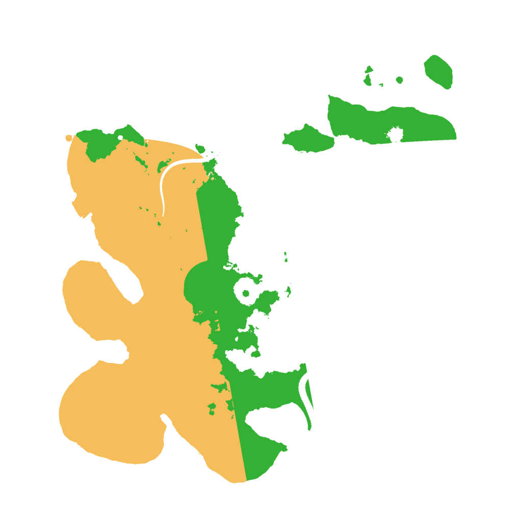 Biome Rust Map: Procedural Map, Size: 3000, Seed: 973436437