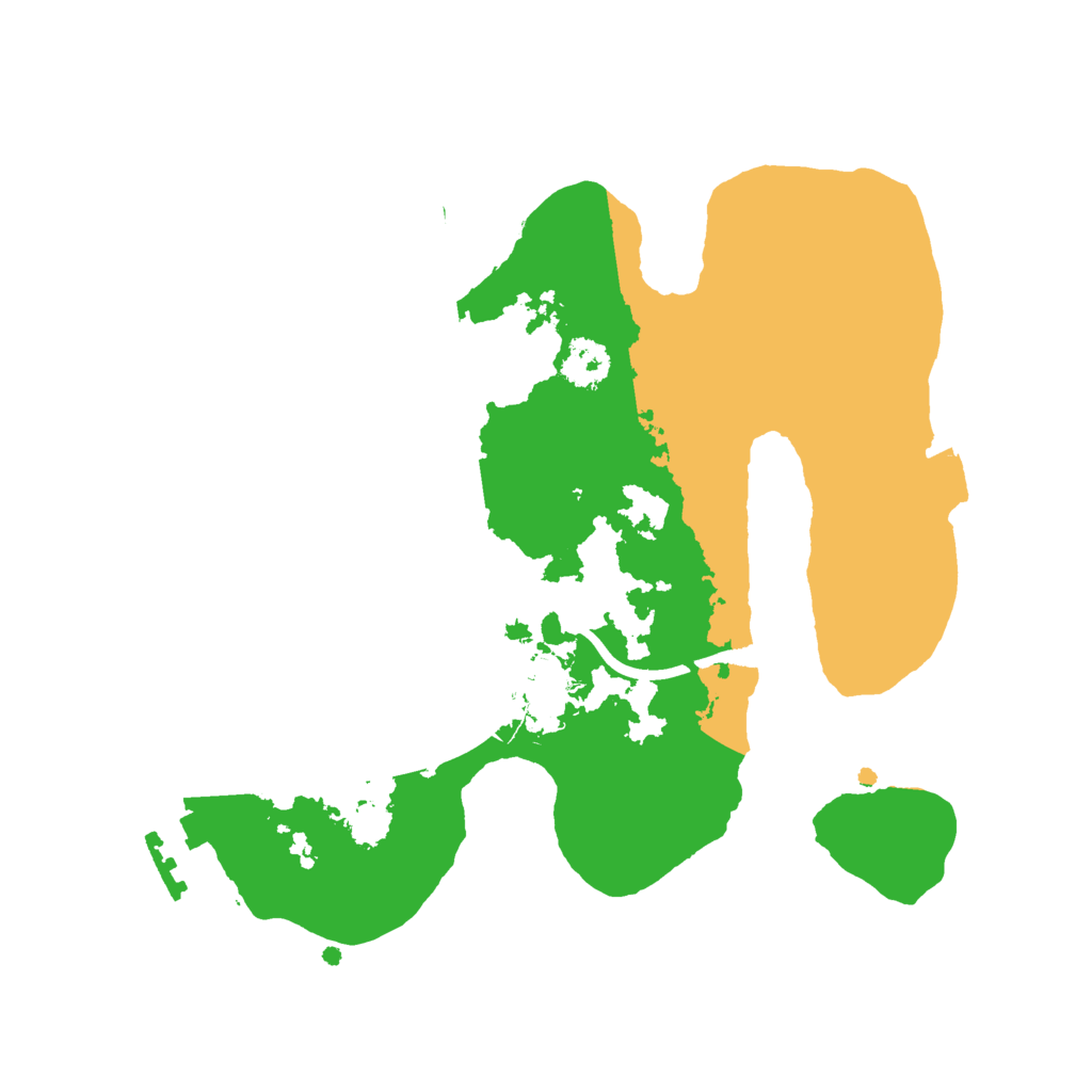 Biome Rust Map: Procedural Map, Size: 2303, Seed: 1829113709