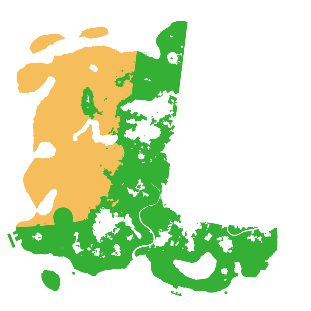 Biome Rust Map: Procedural Map, Size: 4250, Seed: 966783292