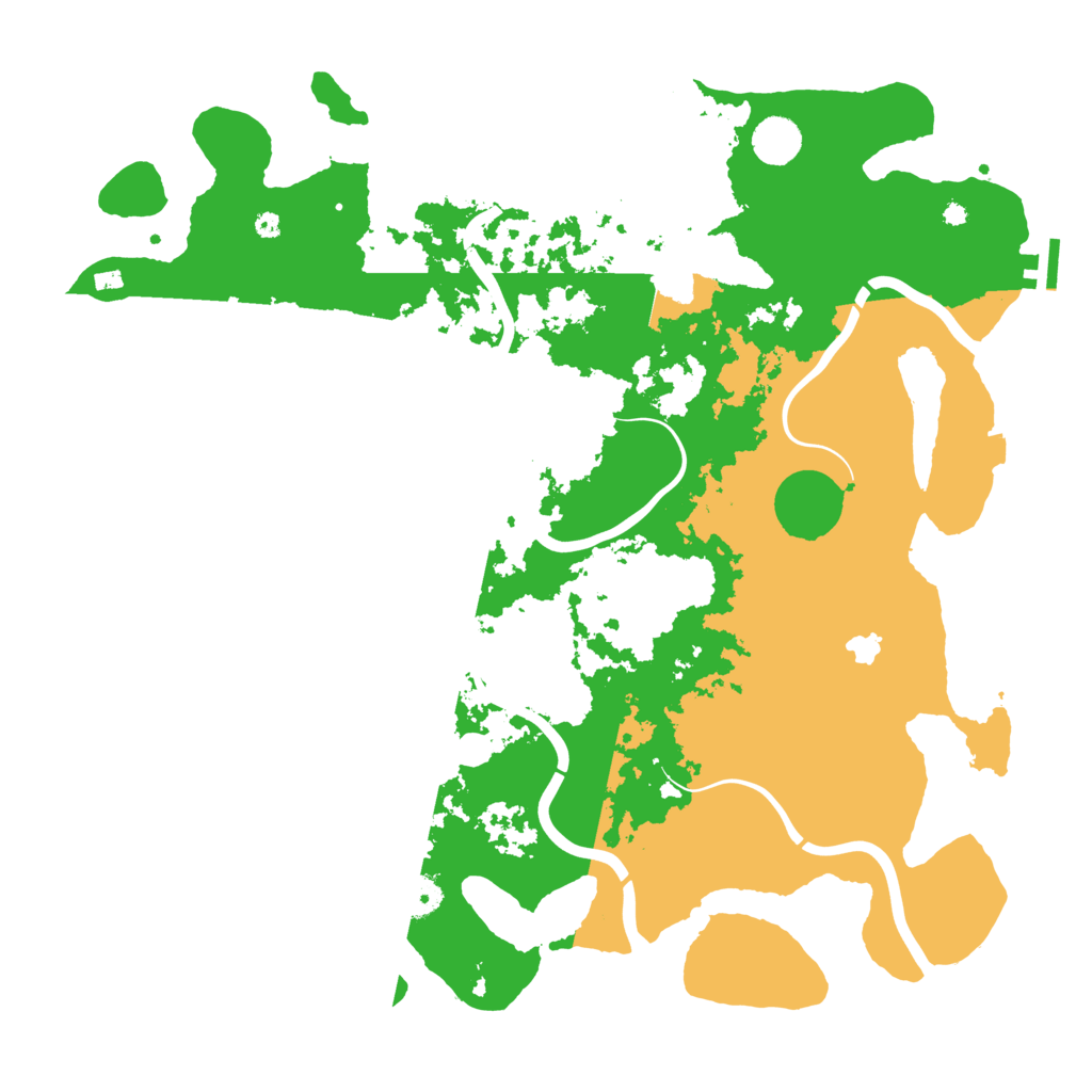 Biome Rust Map: Procedural Map, Size: 4250, Seed: 3701