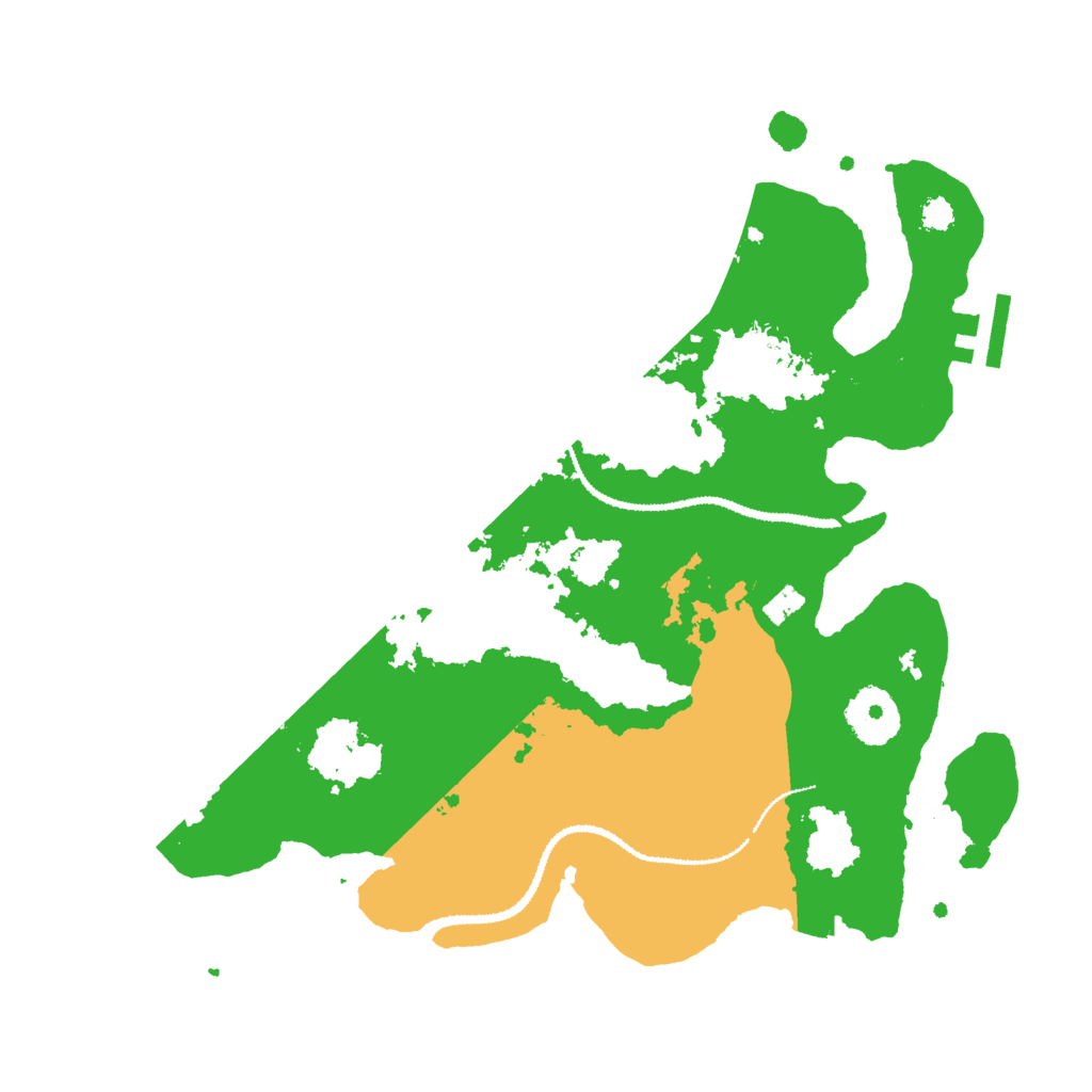 Biome Rust Map: Procedural Map, Size: 3000, Seed: 603202501