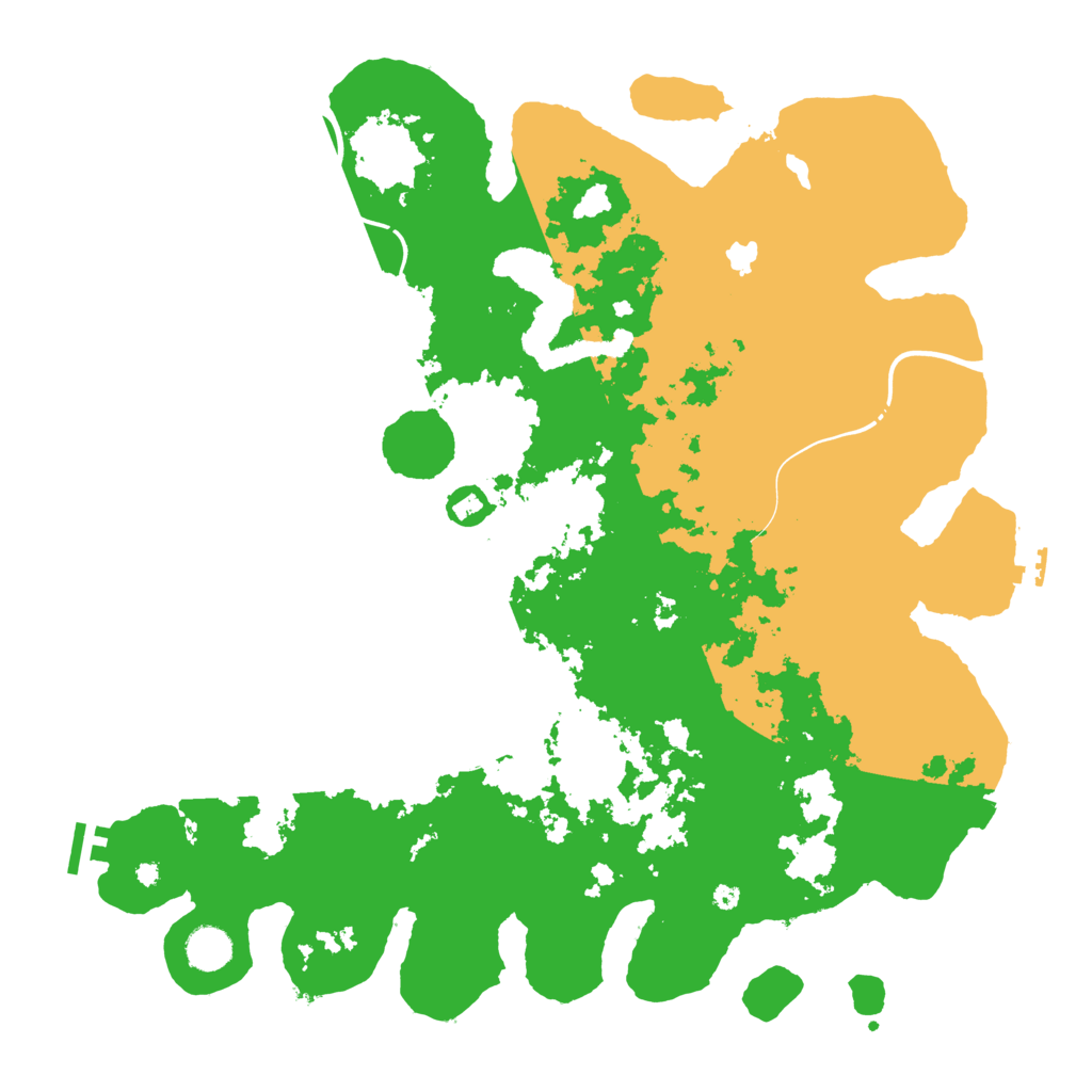 Biome Rust Map: Procedural Map, Size: 4250, Seed: 824394155