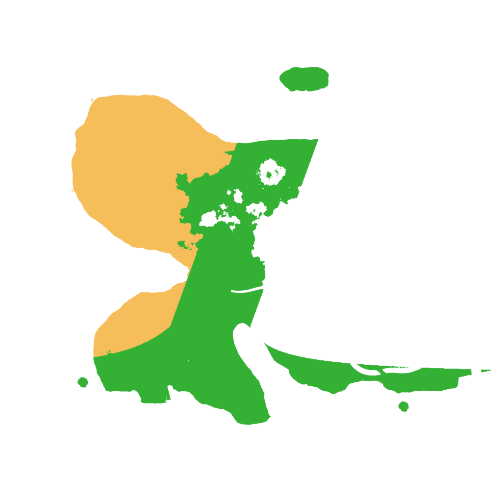 Biome Rust Map: Procedural Map, Size: 2000, Seed: 465784