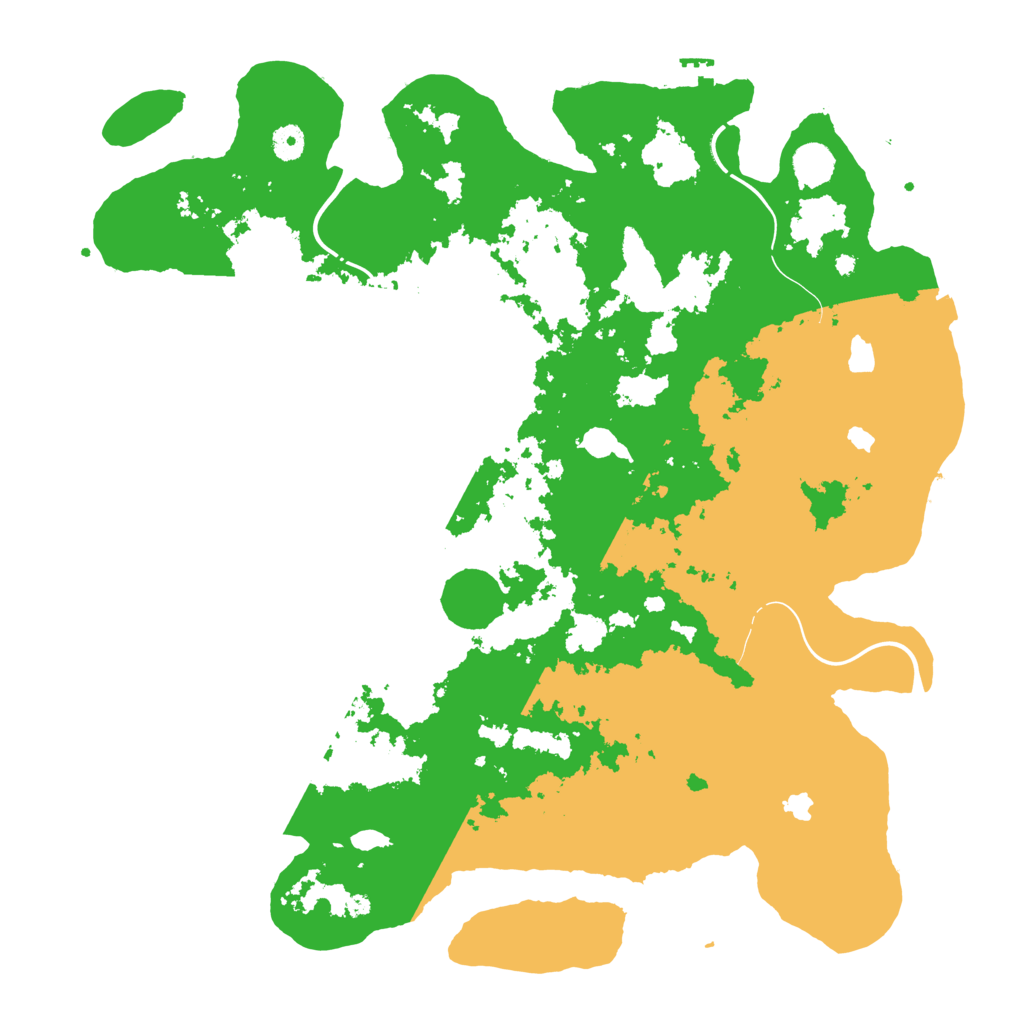 Biome Rust Map: Procedural Map, Size: 4500, Seed: 427513238